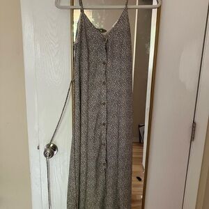 Leopard Print Maxi Dress